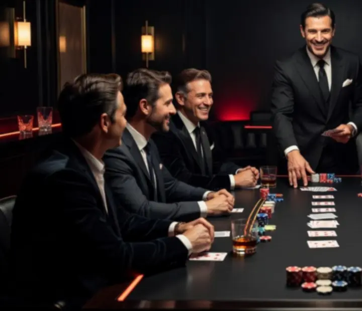 Animateur Provelisse guidant des invités autour d’une table d’animation