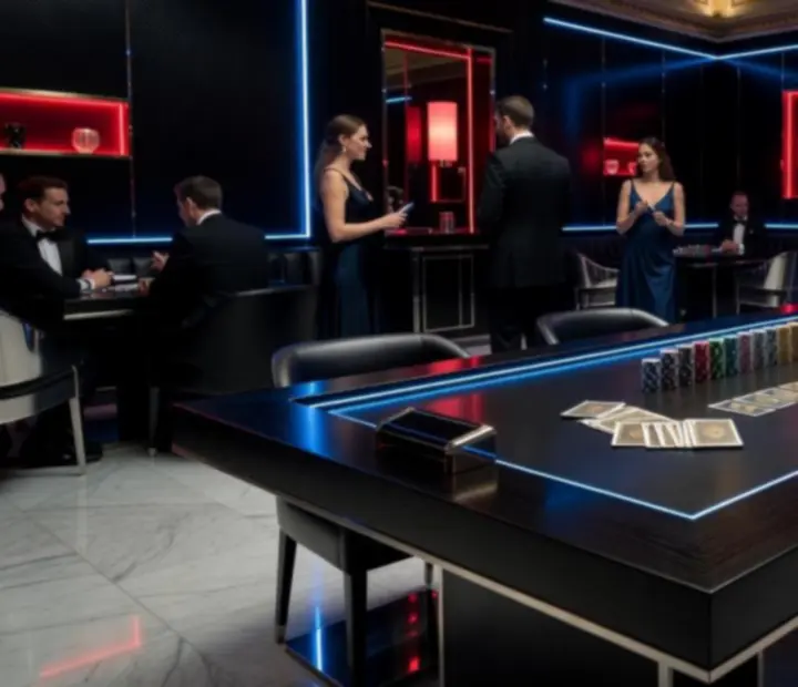 Scénographie lumineuse pour une soirée sur mesure signée Provelisse